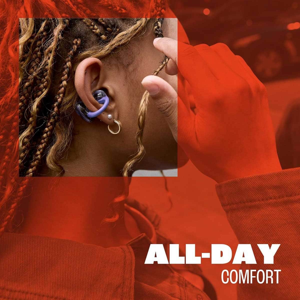 JBL Soundgear Clips Open Wireless Earbuds