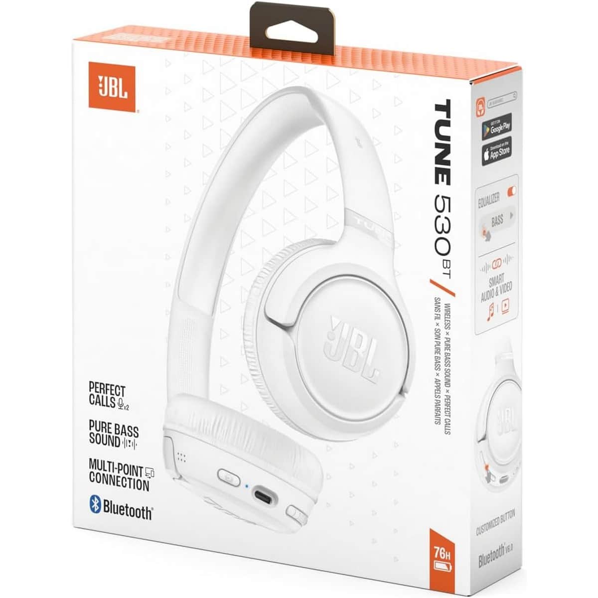 JBL Tune 530BT Wireless On-Ear Headphones