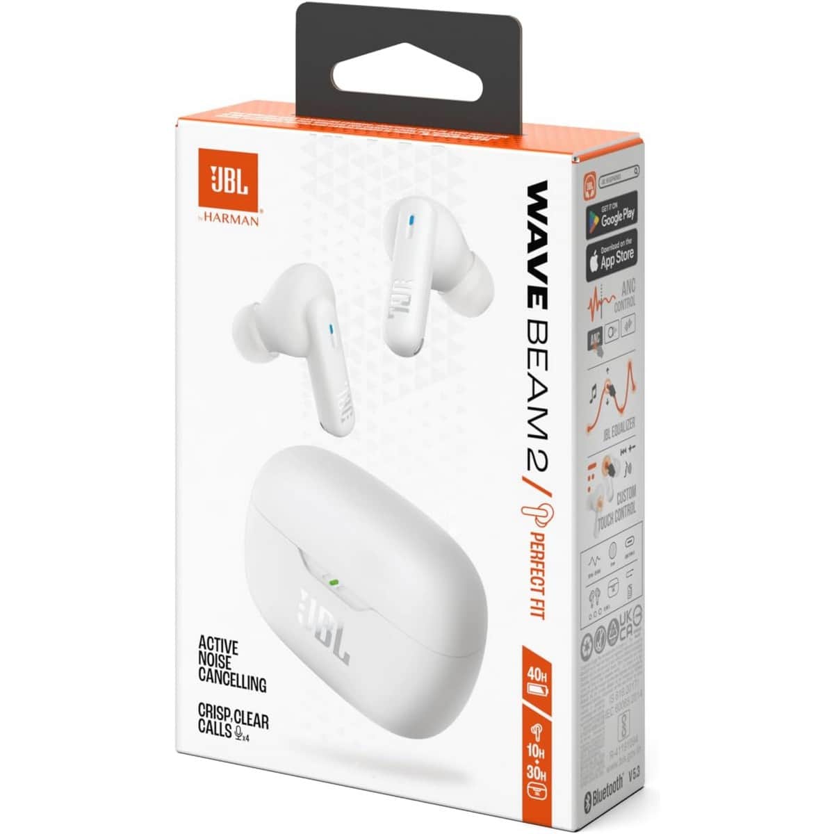 JBL Wave Beam 2 Active Noise Cancelling True Wireless Earbuds