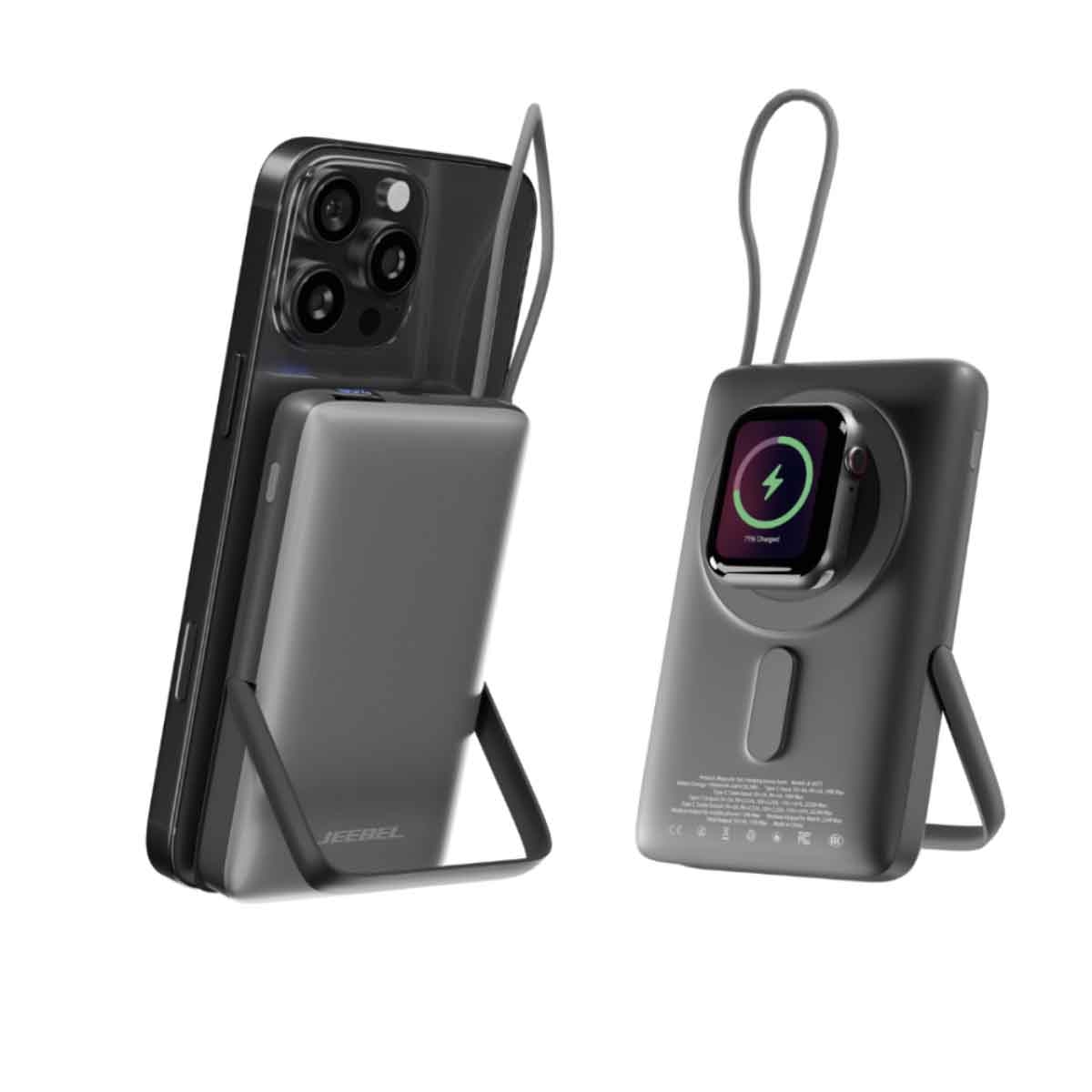 Jeebel 10000mAh Magnetic Wireless Power Bank