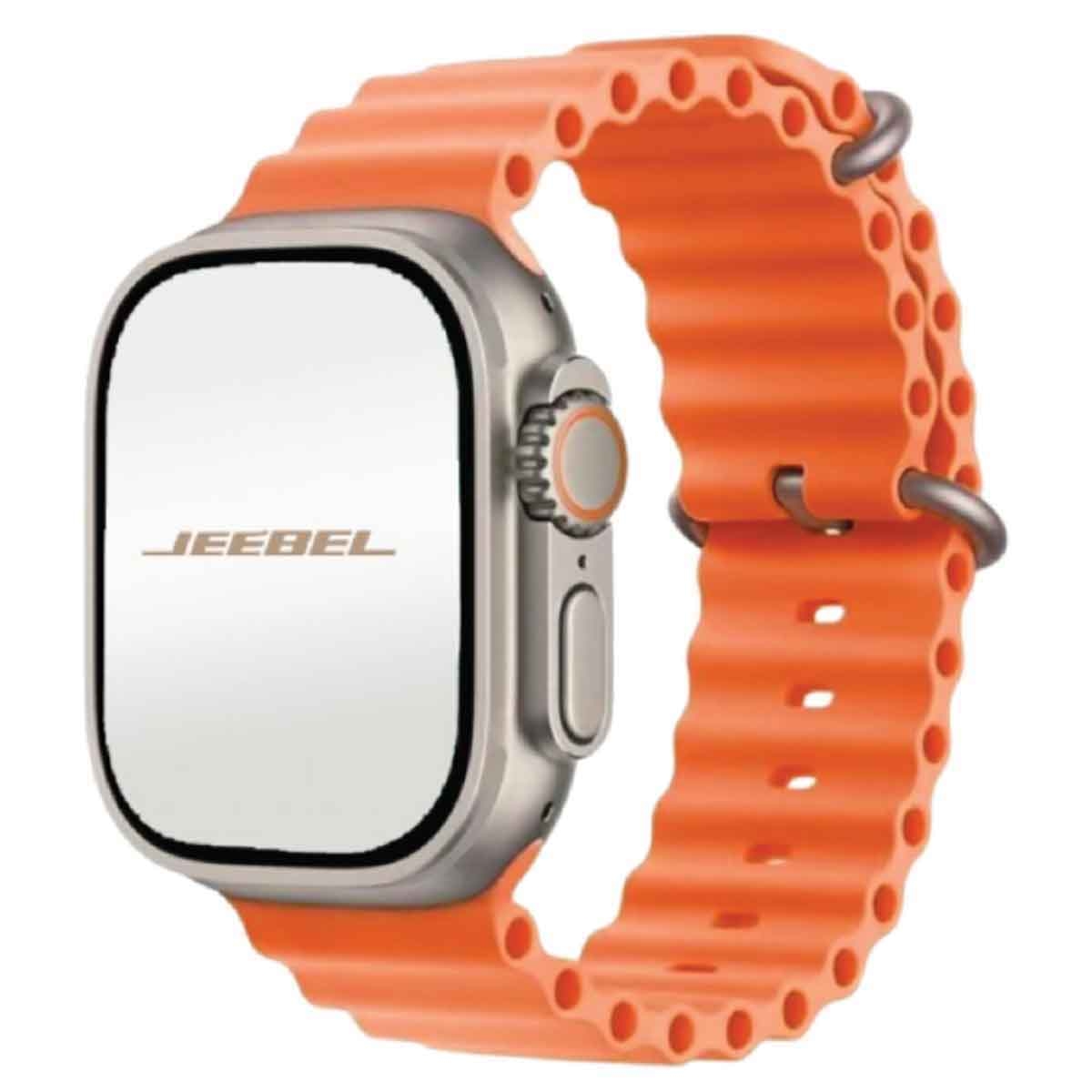 Jeebel 2" HD Titanium Water Resistant NFC Android & IOS Compatible Smartwatch