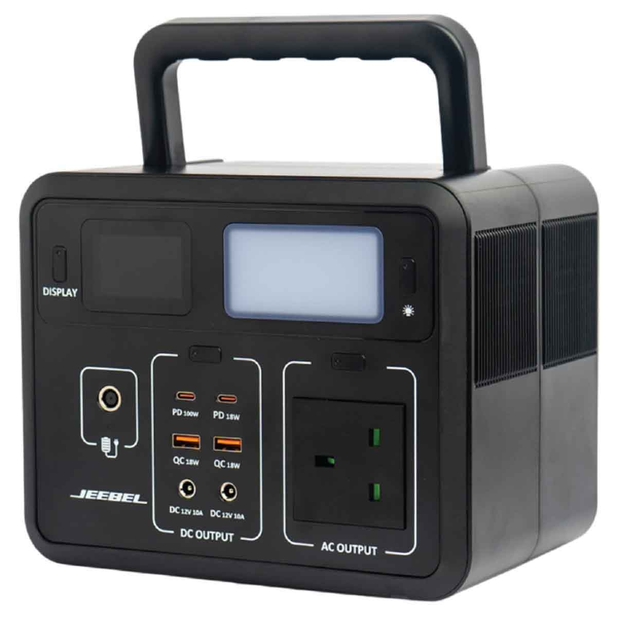 Jeebel 90000mAh 300W LiFePo4 AC Output Portable Power Generator