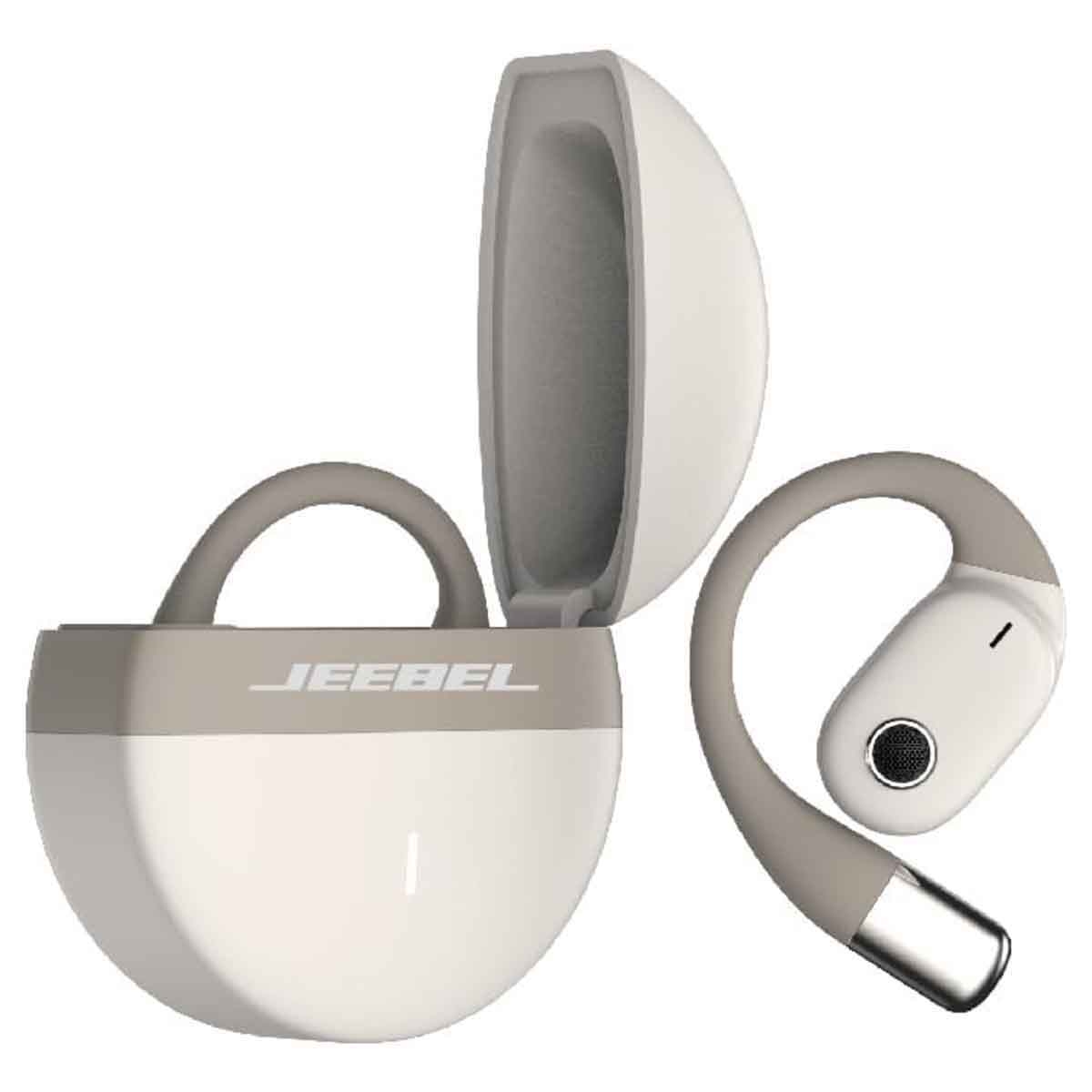 Jeebel Beige OWS Bluetooth Wireless Earbuds