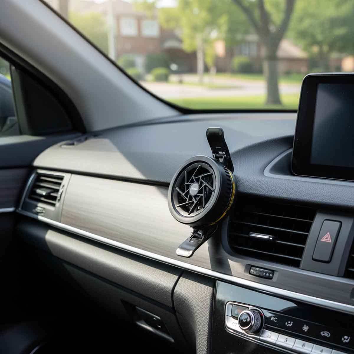 Jeebel Black 24W USB-C Port Wireless Charger & Magnetic Phone Cooler