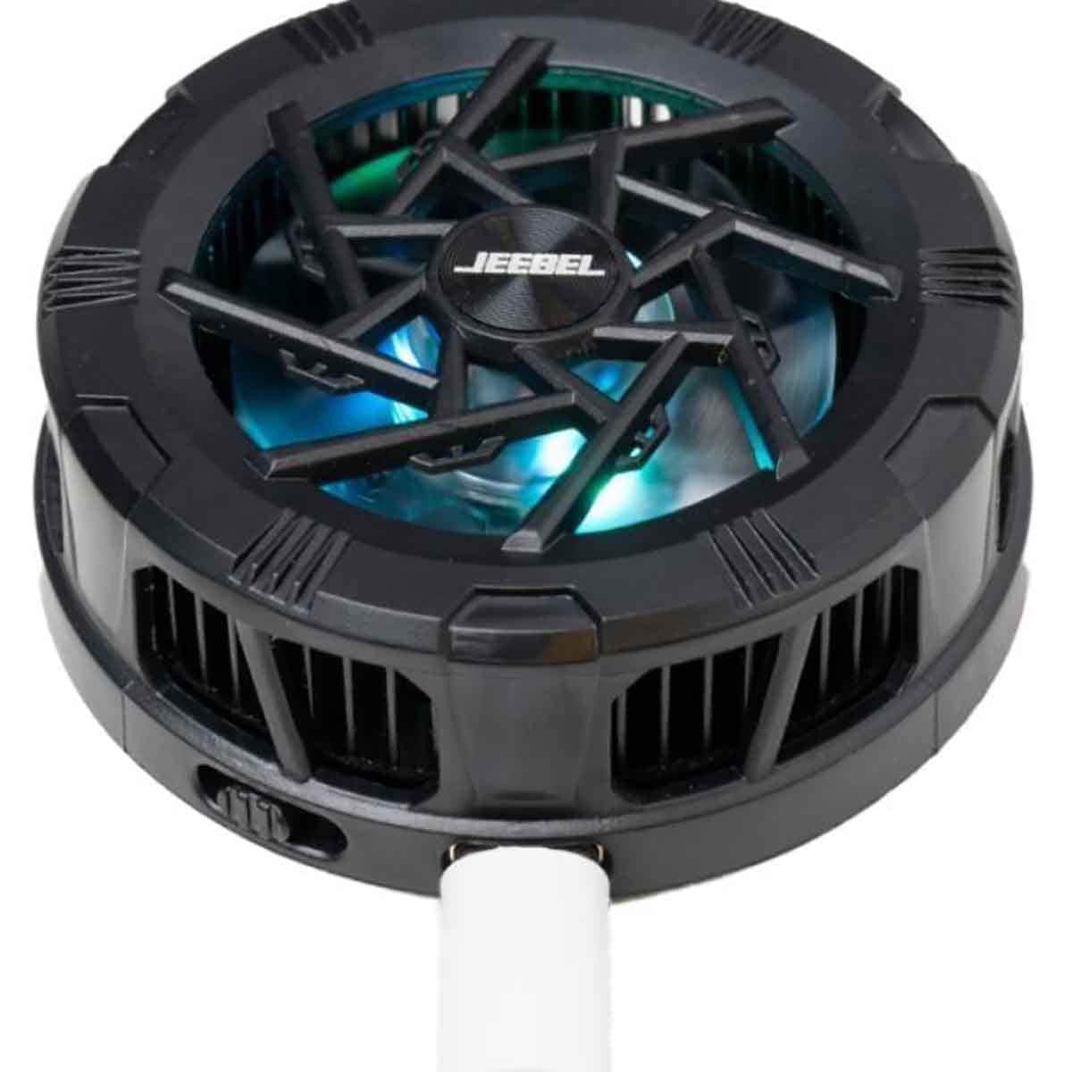 Jeebel Black 24W USB-C Port Wireless Charger & Magnetic Phone Cooler