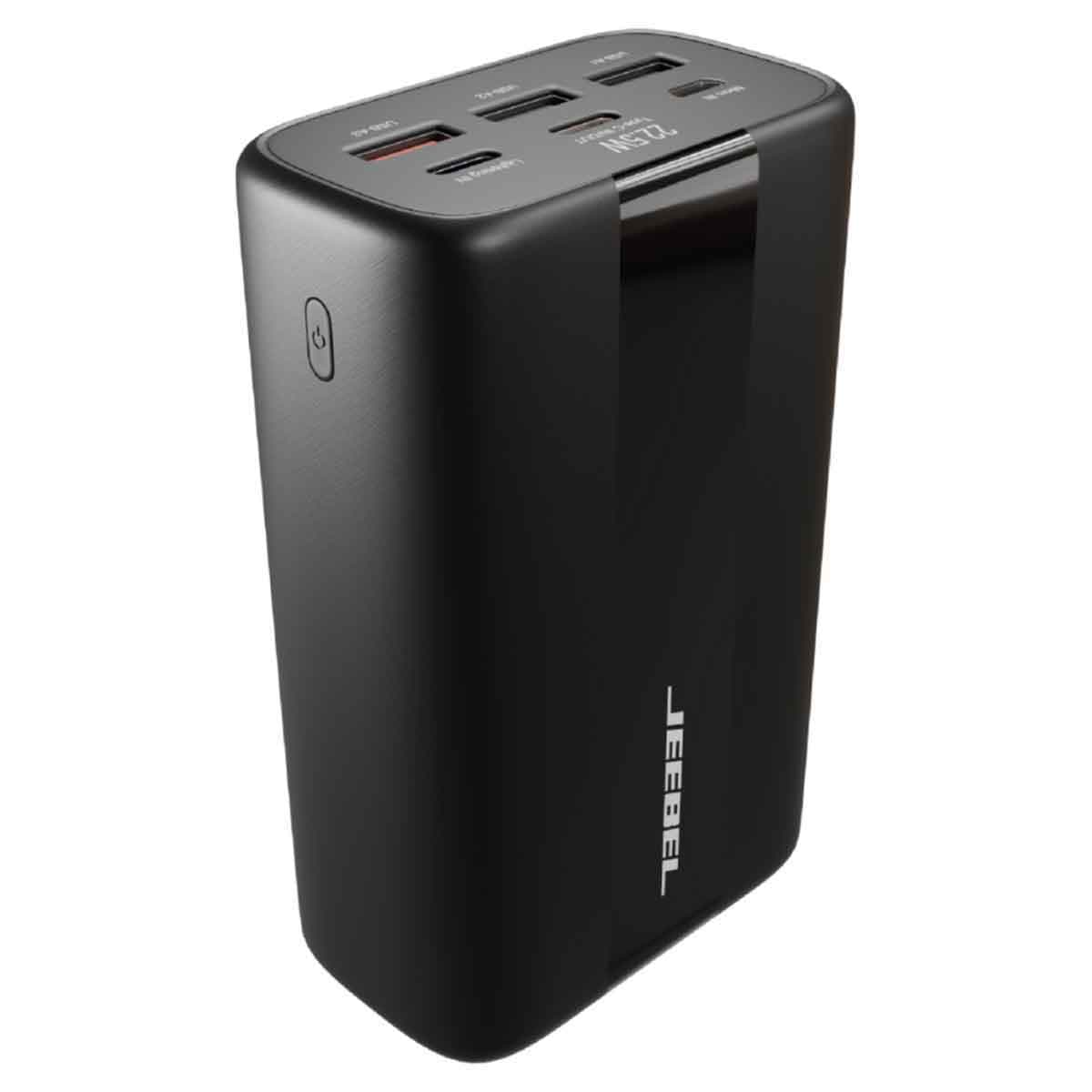 Jeebel Black 30000mAh 22.5W Fast Charging Power Bank