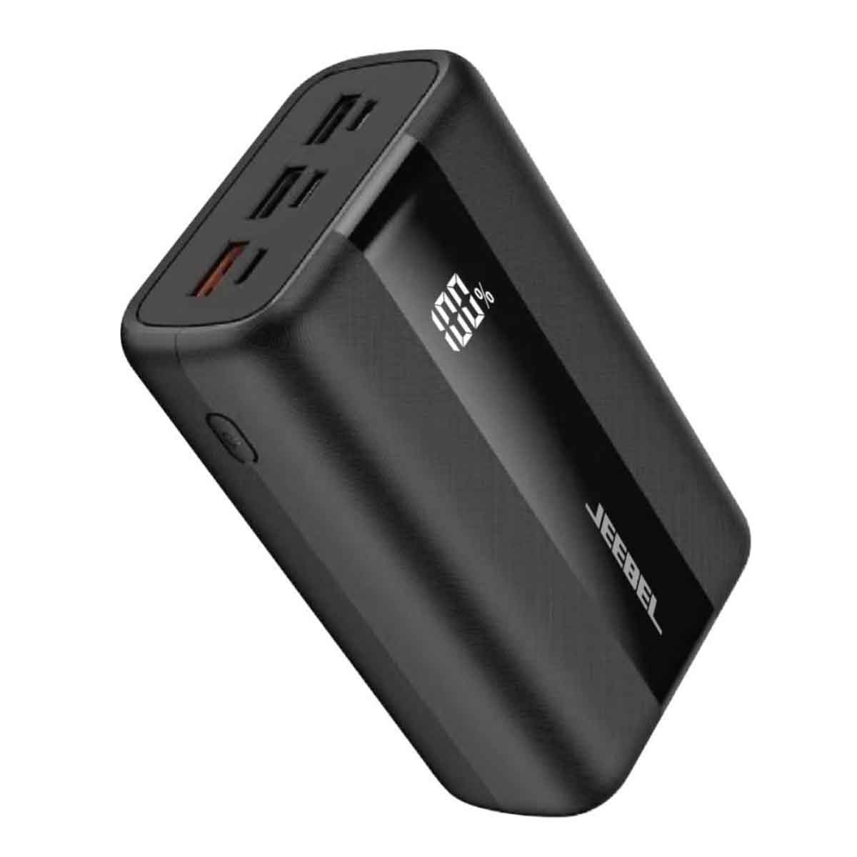 جيبل باور بنك 30000mAh شحن سريع 22.5 واط باللون الأسود