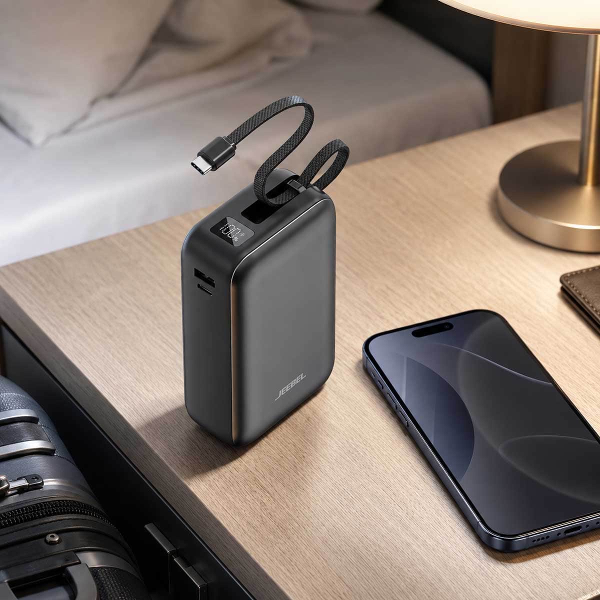Jeebel Black 30000mAh 65W Power Bank