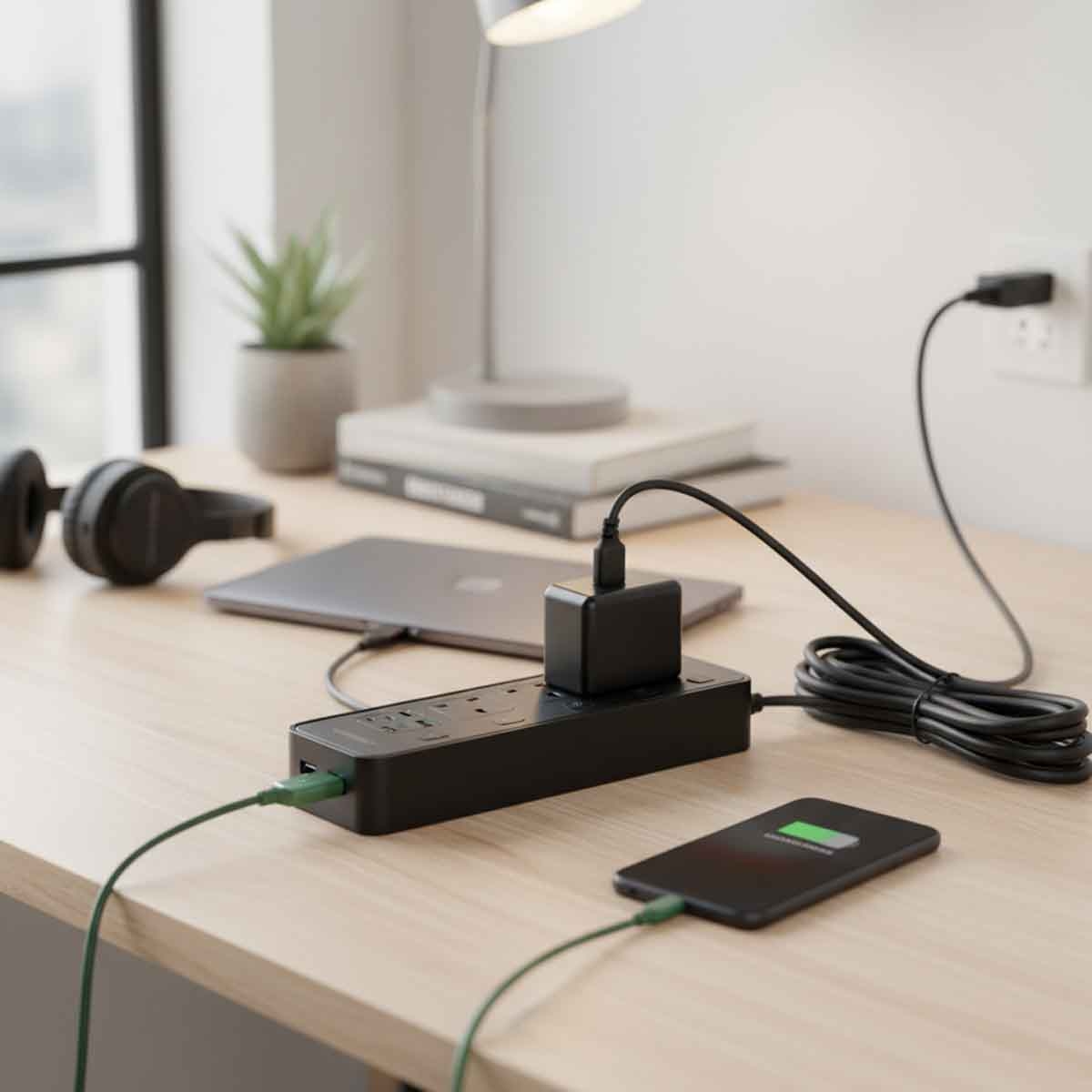 جيبل مشترك كهرباء 3250 واط بطول 3 متر باللون الأسود