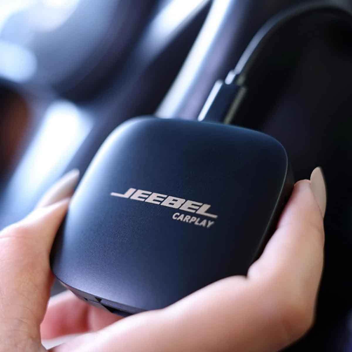 Jeebel Black 4-GB RAM & 32-GB ROM Android 13 CarPlay Box