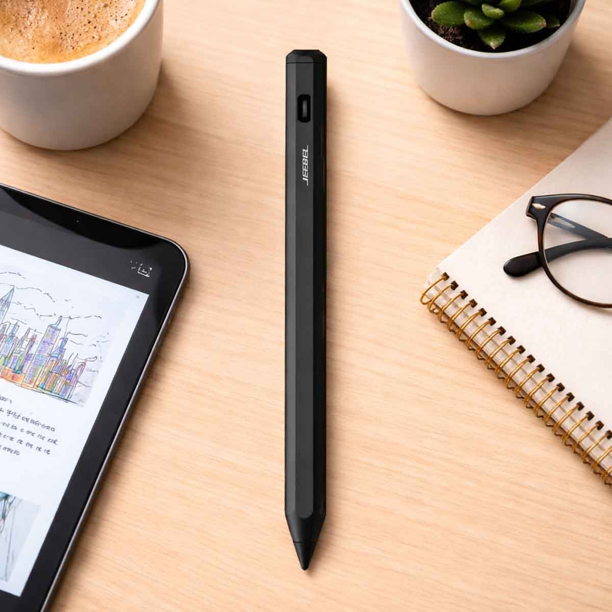 Jeebel Black Smart Stylus Pro For iPad