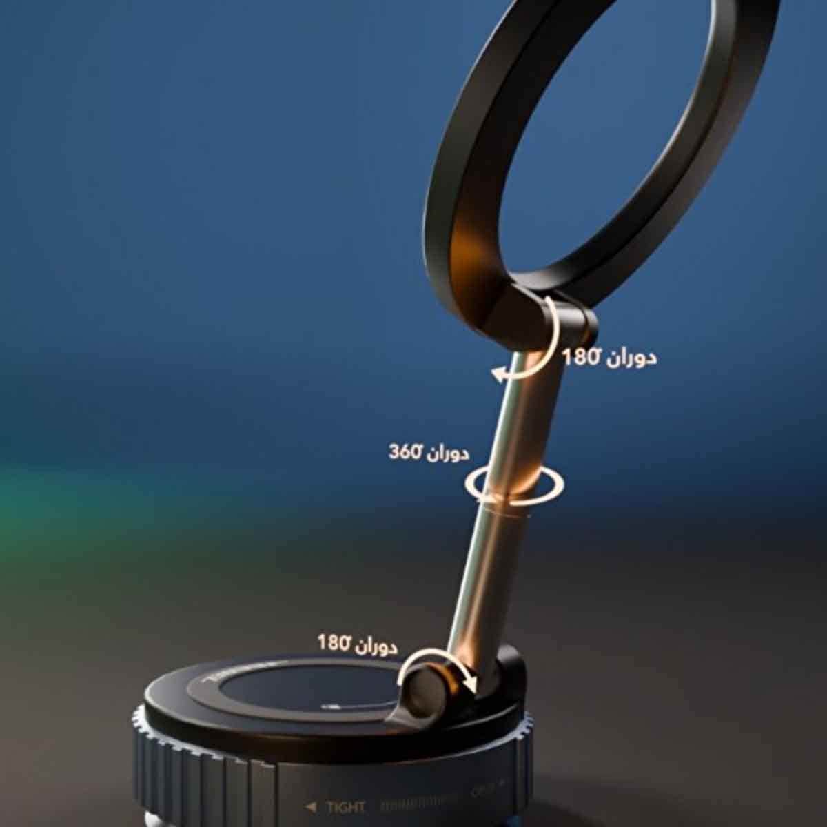 Jeebel JE-B376 360 Rotation MagSafe Vacuum Car Phone Holder