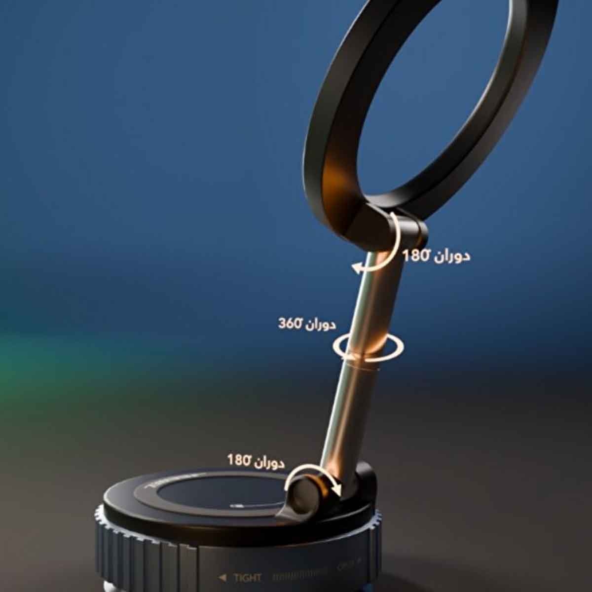 Jeebel JE-B376 360 Rotation MagSafe Vacuum Car Phone Holder