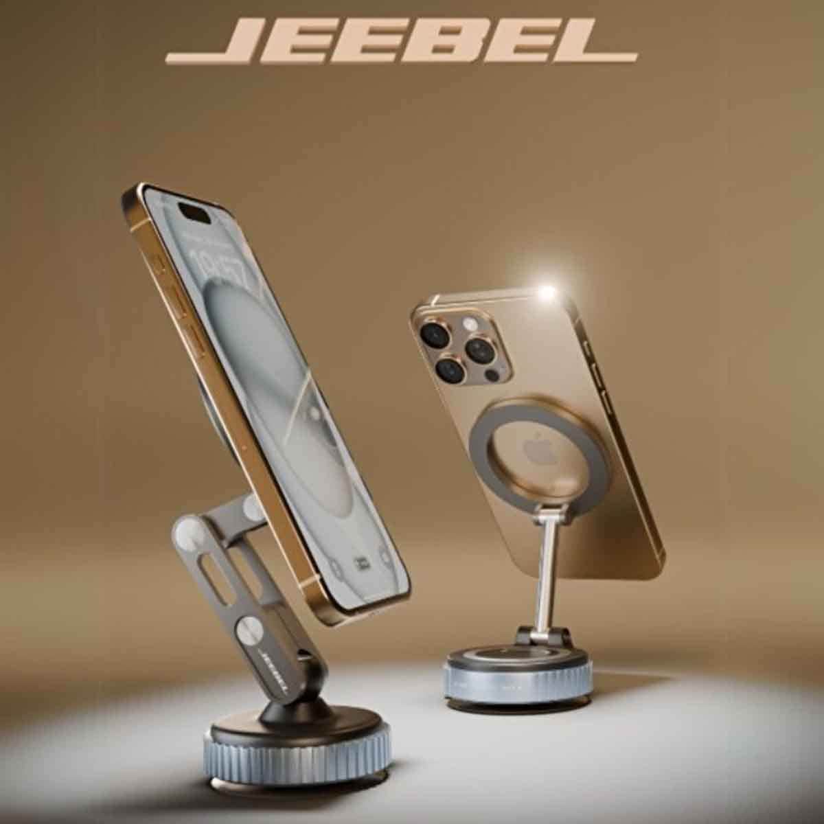 Jeebel JE-B376 360 Rotation MagSafe Vacuum Car Phone Holder