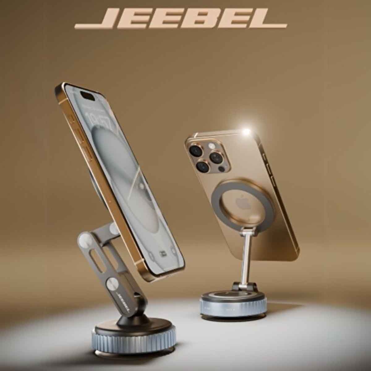 Jeebel JE-B376 360 Rotation MagSafe Vacuum Car Phone Holder