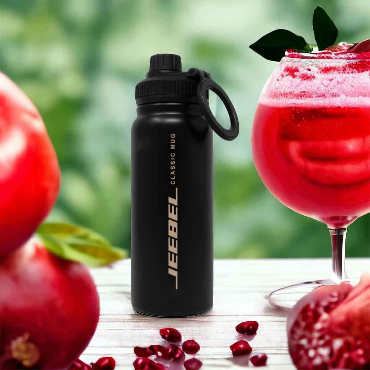 Jeebel 600ml MagSafe Phone Holder Thermal Bottle
