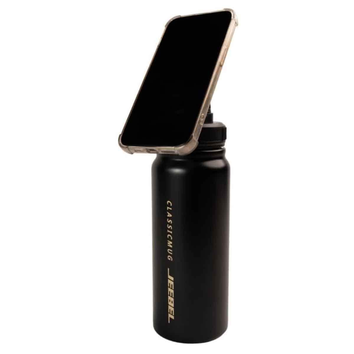 Jeebel 600ml MagSafe Phone Holder Thermal Bottle