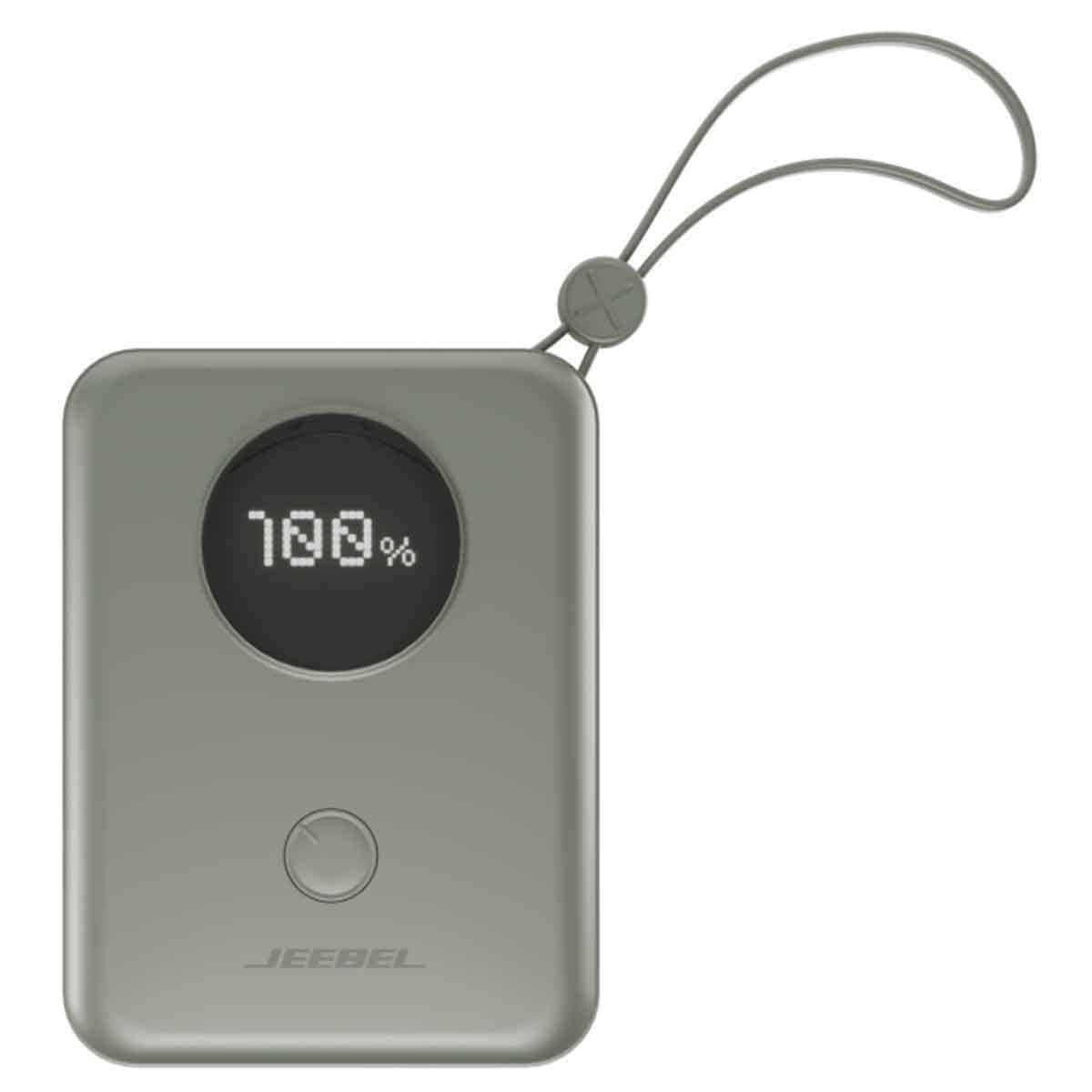 Jeebel Olive Green 10000mAh Power Bank