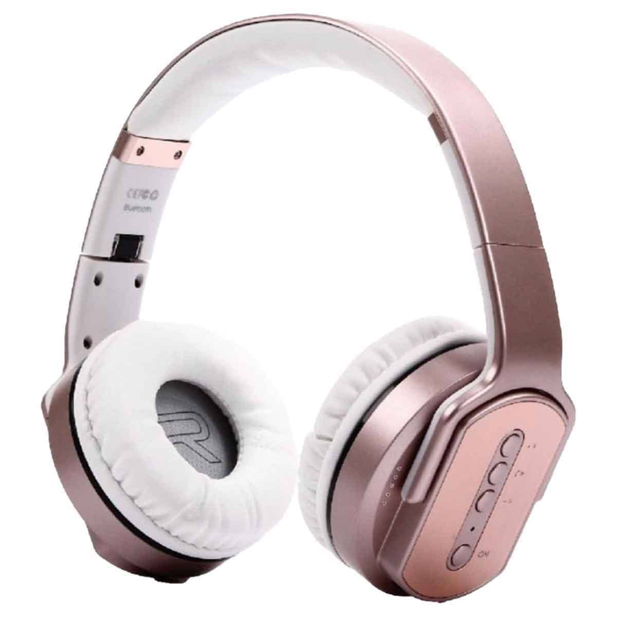 Jeebel Rose Gold Twist Out Feature Bluetooth Wireless Headphone