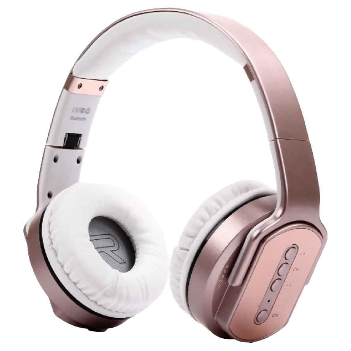 Jeebel Rose Gold Twist Out Feature Bluetooth Wireless Headphone