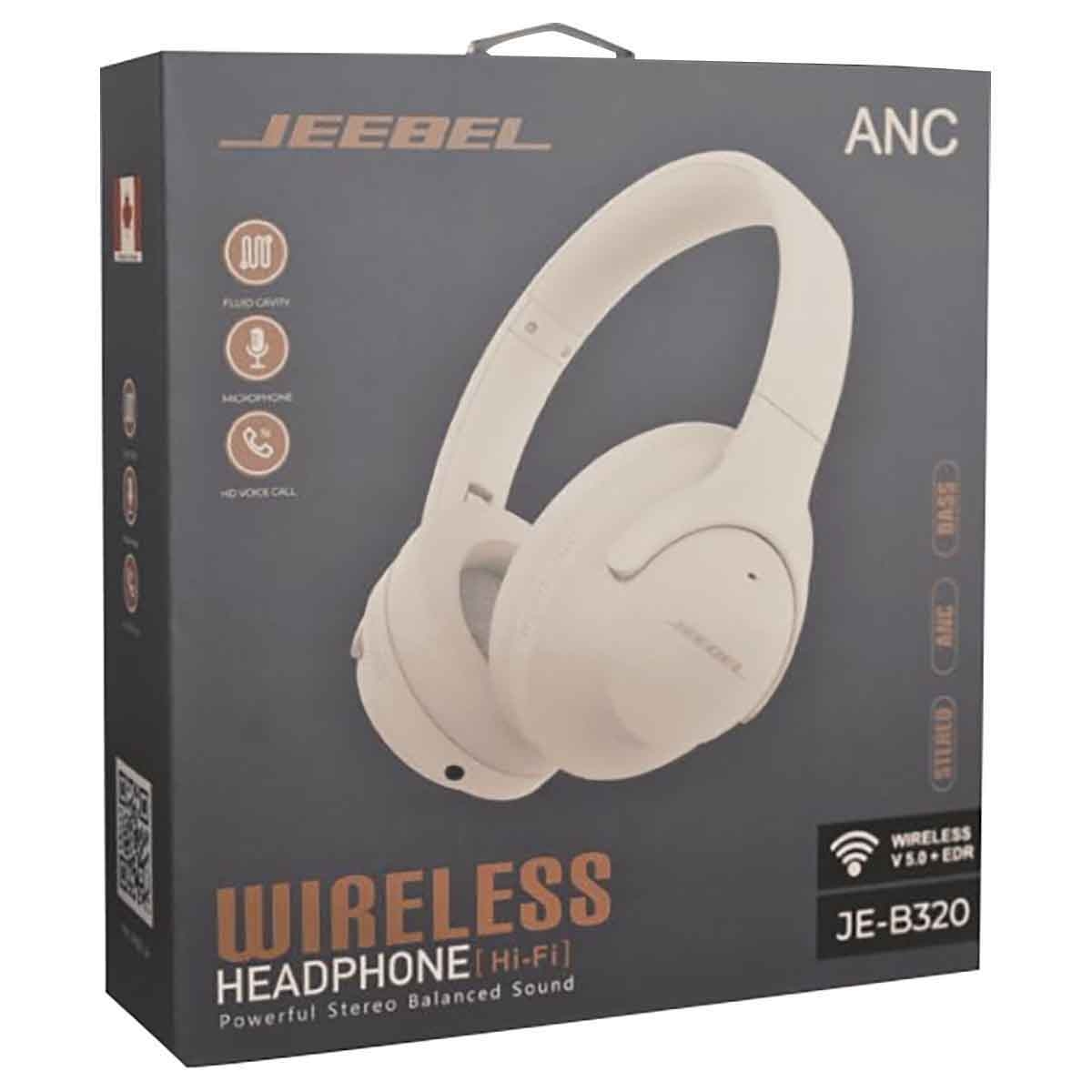 Jeebel Titanium Wireless Over-Ear Headphones