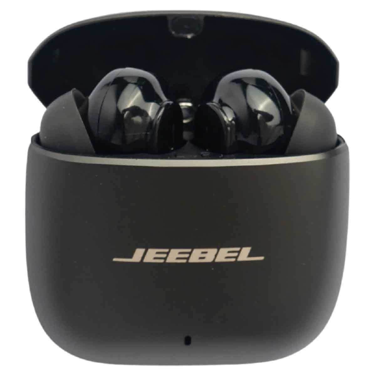 Jeebel TWS Earbuds with Earphone + Car Charger + MFi Type C & USB To USB-C Charging Cable Bundle