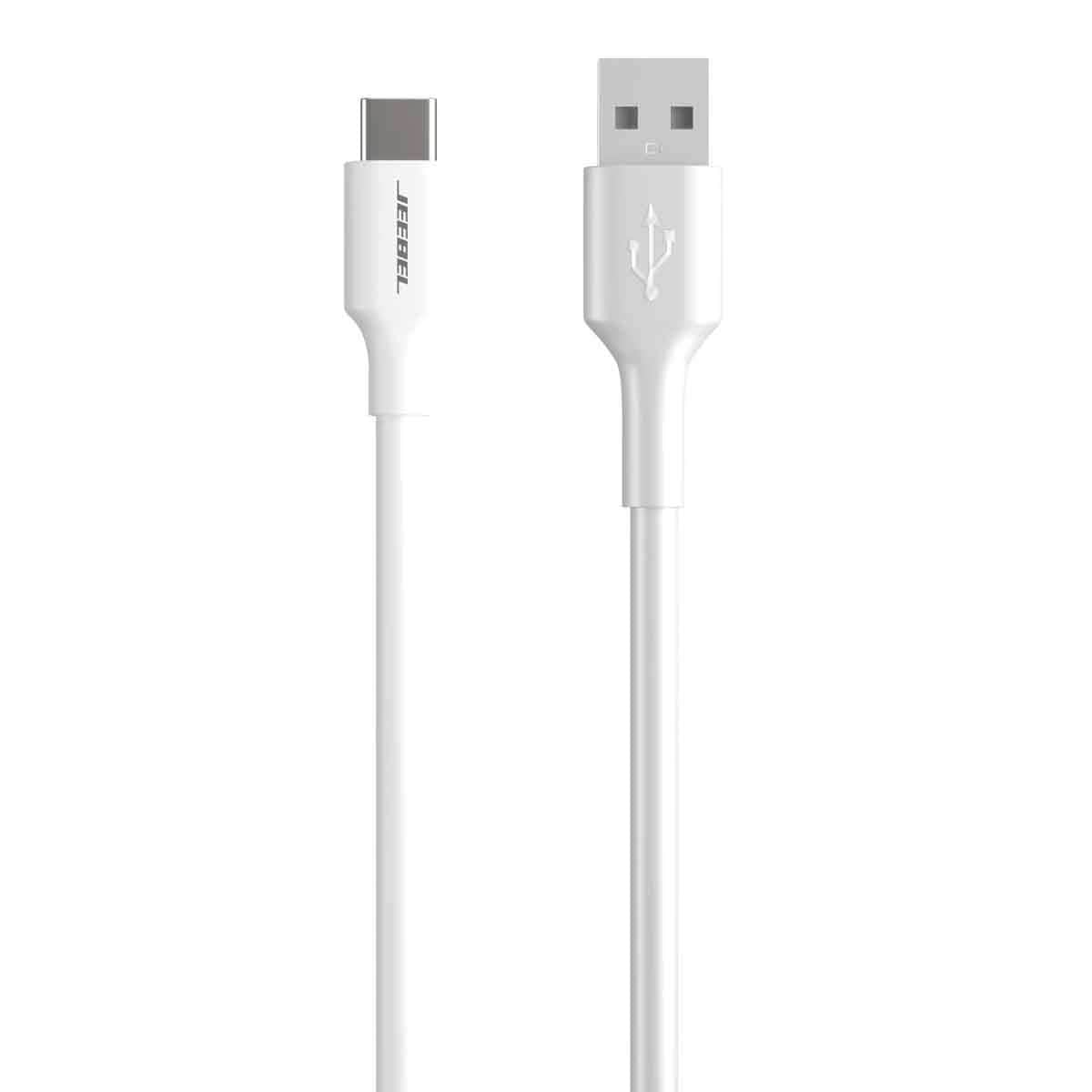 Jeebel TWS Earbuds with Earphone + Car Charger + MFi Type C & USB To USB-C Charging Cable Bundle