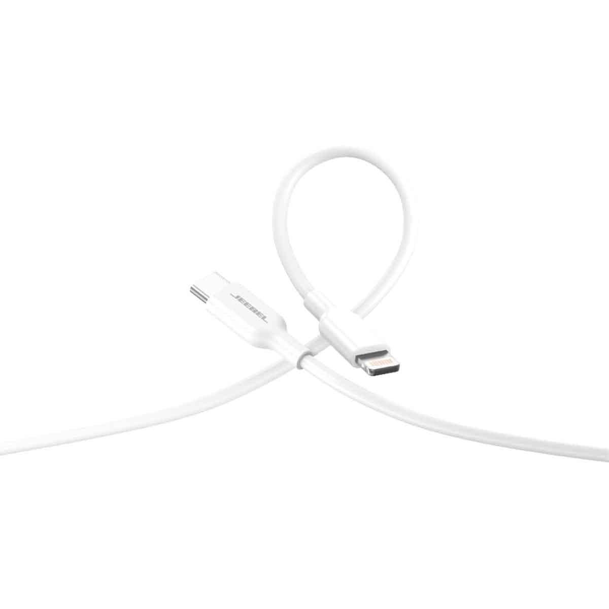 Jeebel White 1.2m USB-C To Lightning PD Cable