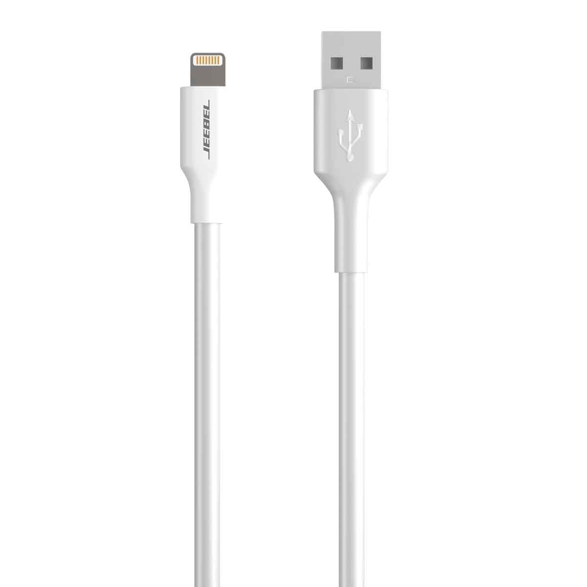 جيبل كابل شحن USB إلى لايتنينغ بطول 1.2 متر باللون الأبيض