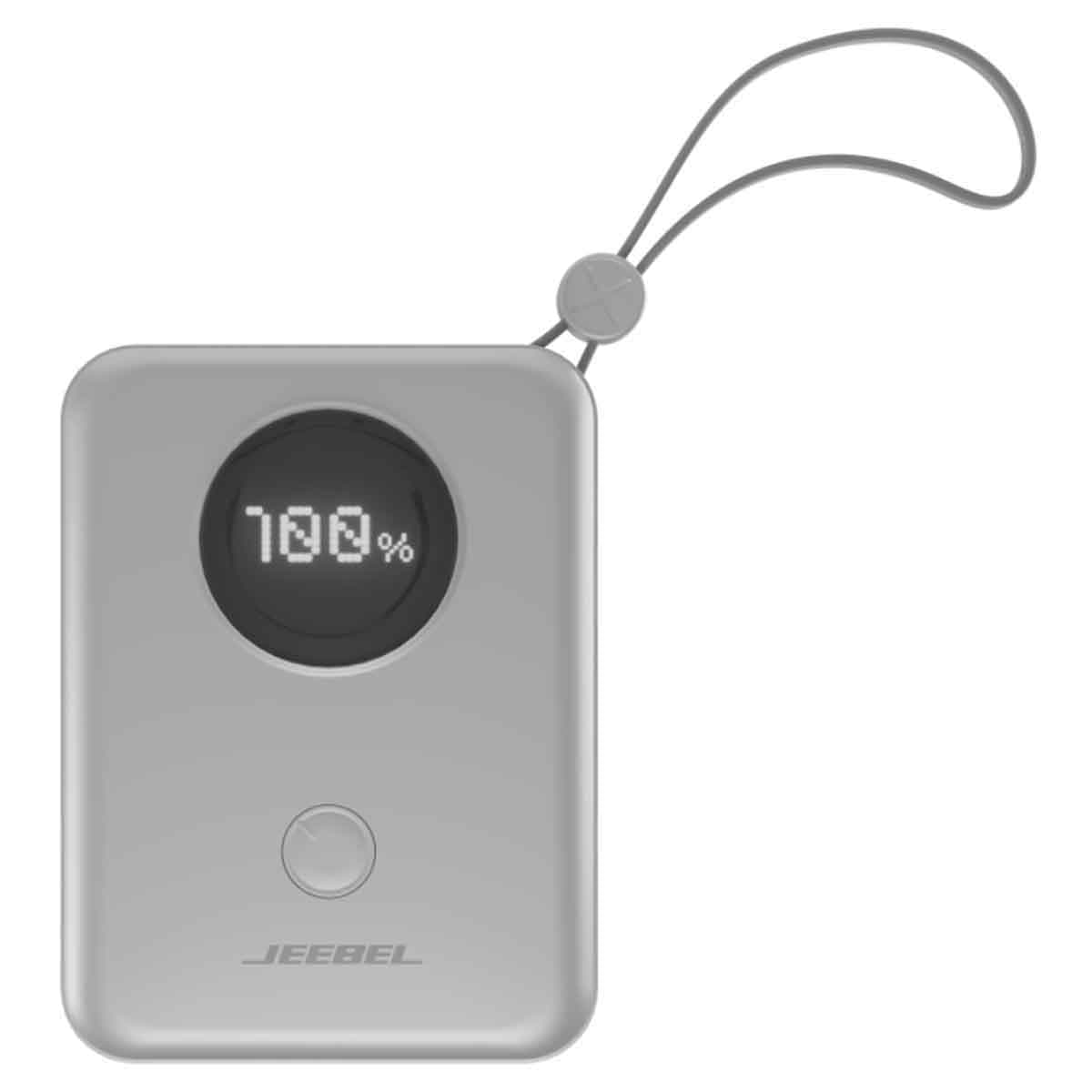 Jeebel White 10000mAh Power Bank