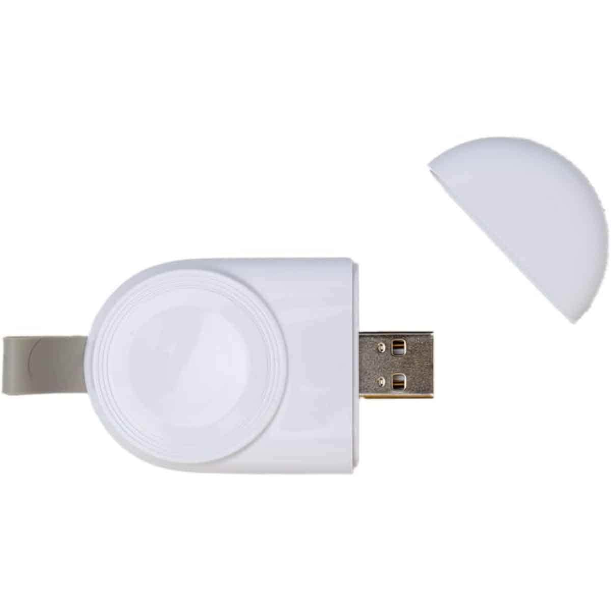 Jeebel White USB Magnetic Wireless Smart Watch Charger