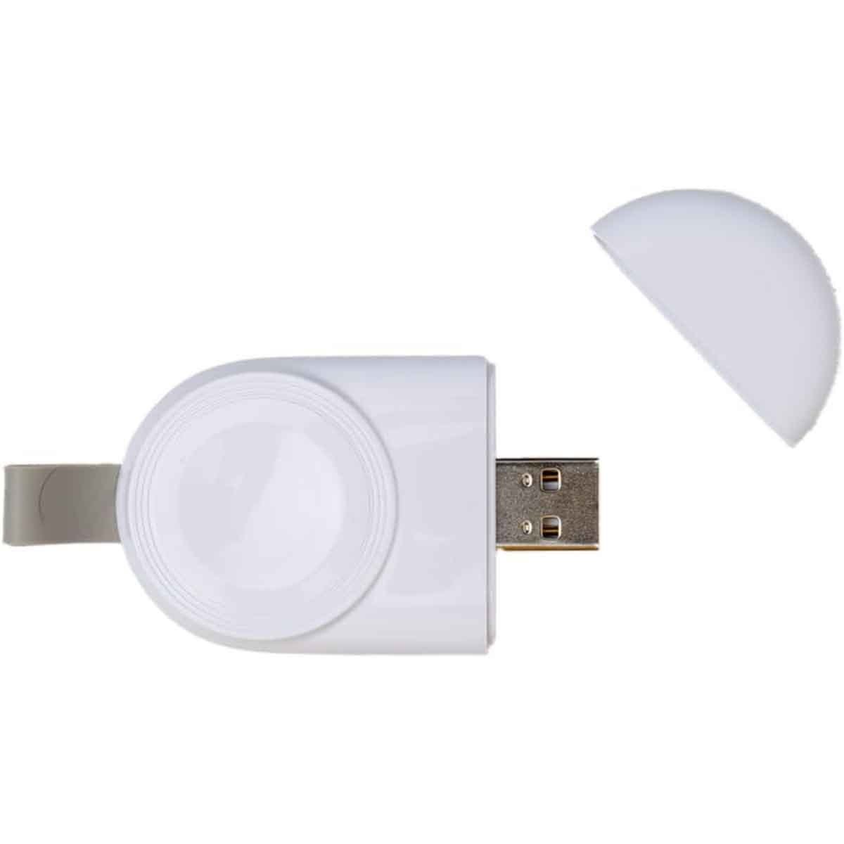 Jeebel White USB Magnetic Wireless Smart Watch Charger