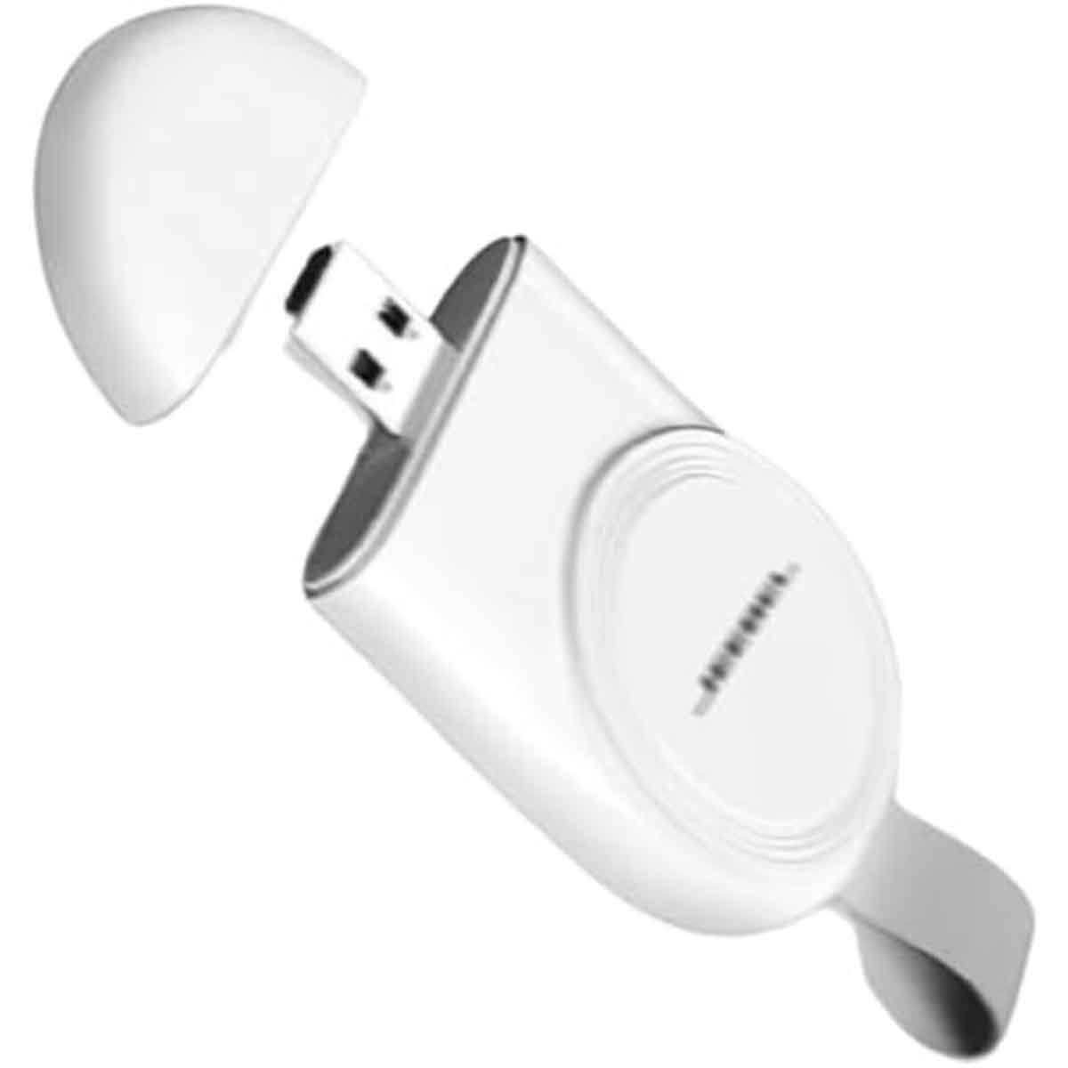 Jeebel White USB Magnetic Wireless Smart Watch Charger