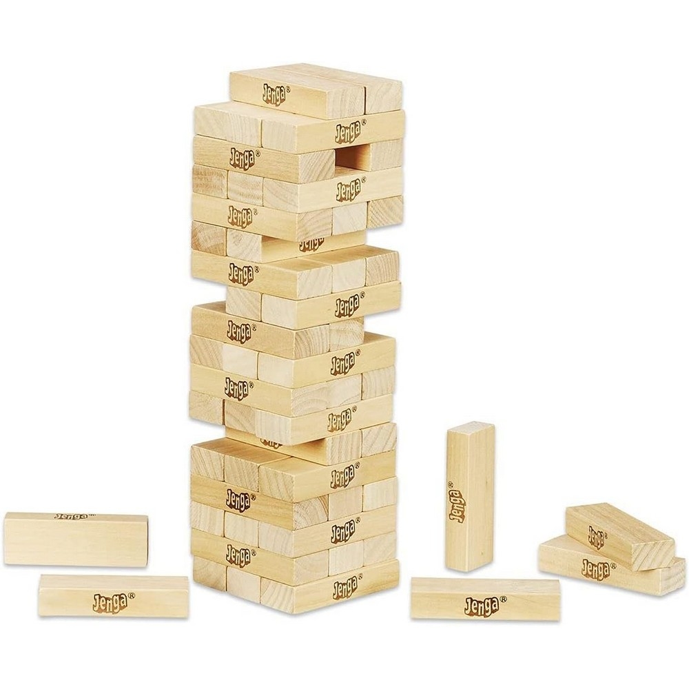 Jenga Classic Board Game Unisex, 5-7 Years