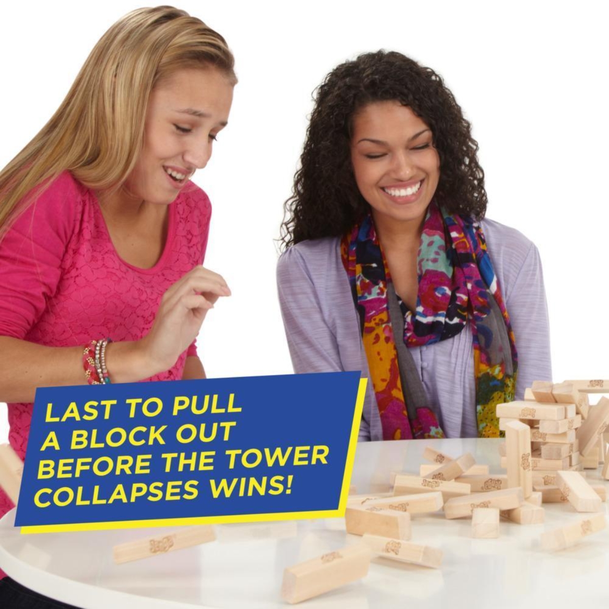 Jenga Classic Board Game Unisex, 5-7 Years