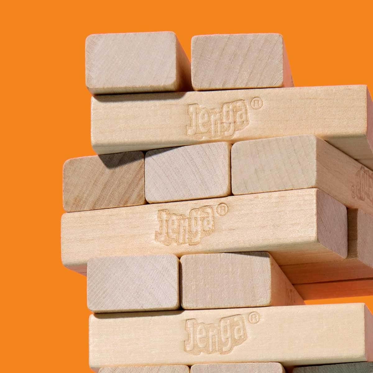 Jenga Stacking Tower Party Game Unisex, 6-8 Years