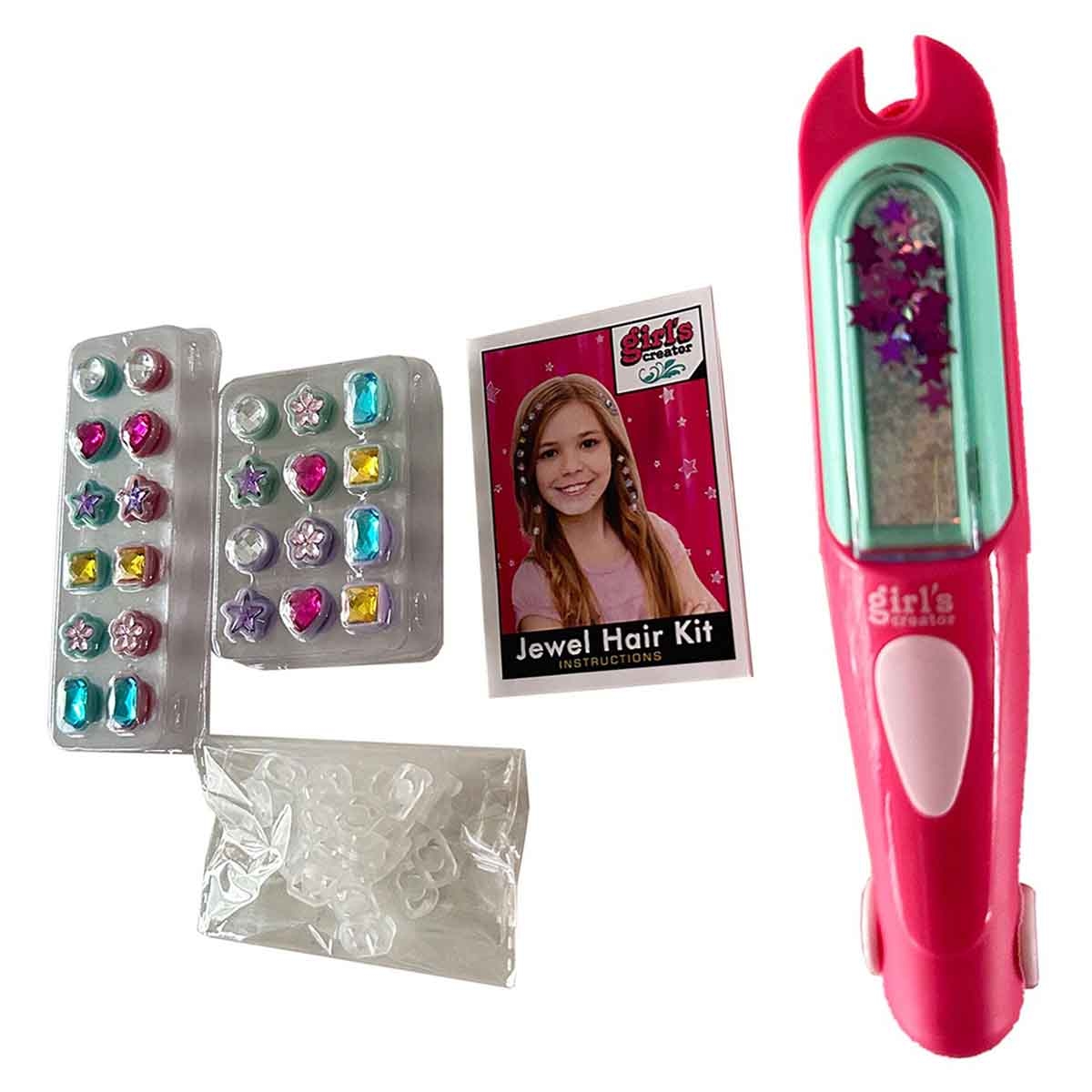 مي بو كاي طقم تزيين الشعر بالجواهر، للبنات، من عمر 5 إلى 7 سنوات