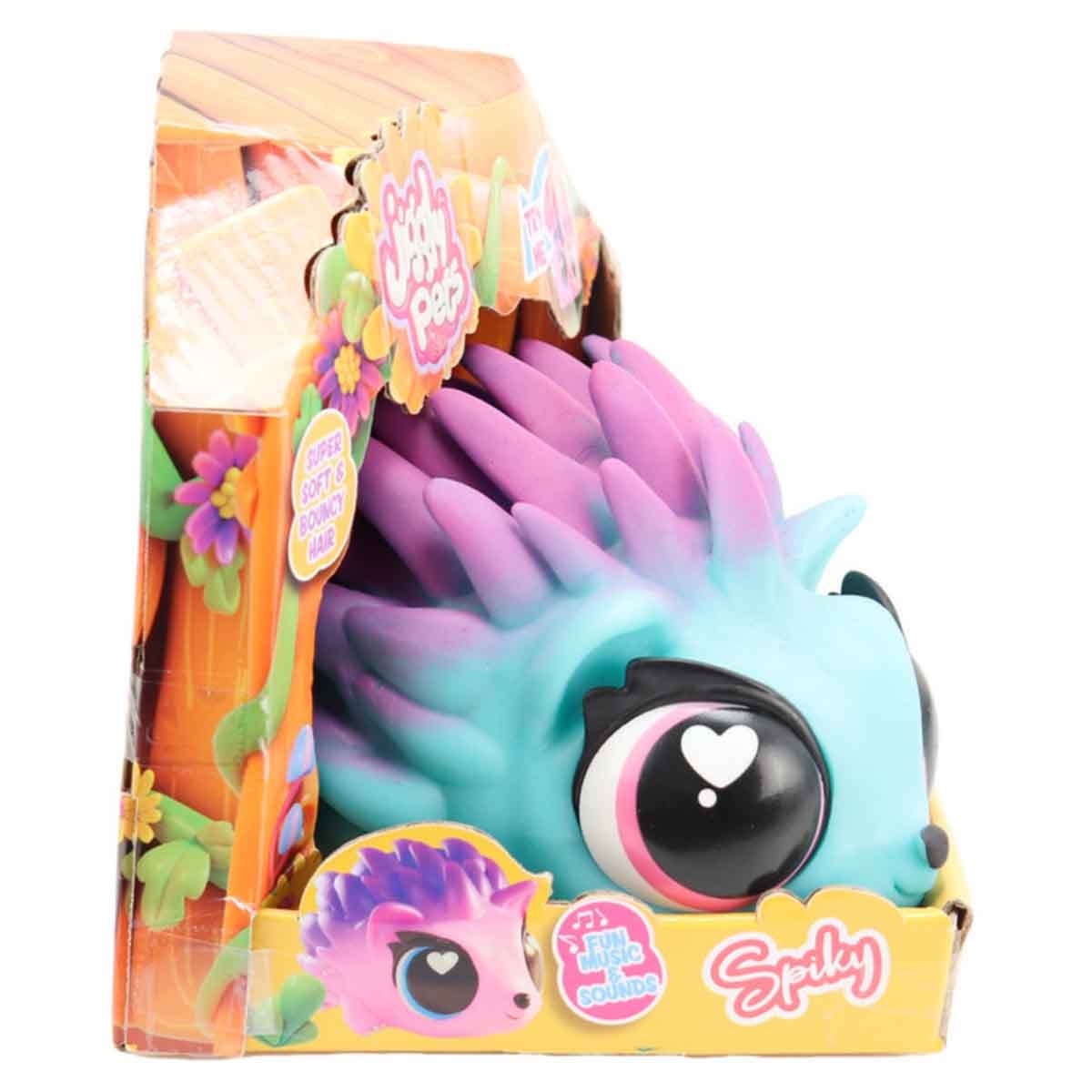 Jiggly Pets Blue Spiky The Hedgehog with Sounds Unisex, 5-7 Years