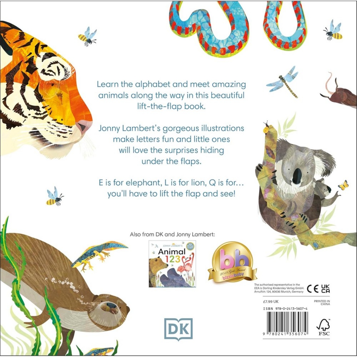 Jonny Lambert's Animal ABC with Big Flaps to Open: تأليف جوني لامبرت - 6 سبتمبر 2018