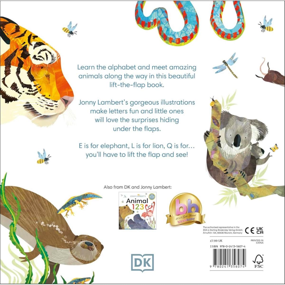 Jonny Lambert's Animal ABC with Big Flaps to Open: تأليف جوني لامبرت - 6 سبتمبر 2018