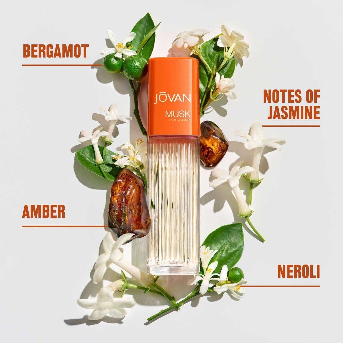 Jovan Musk Concentrate Eau De Cologne for Women