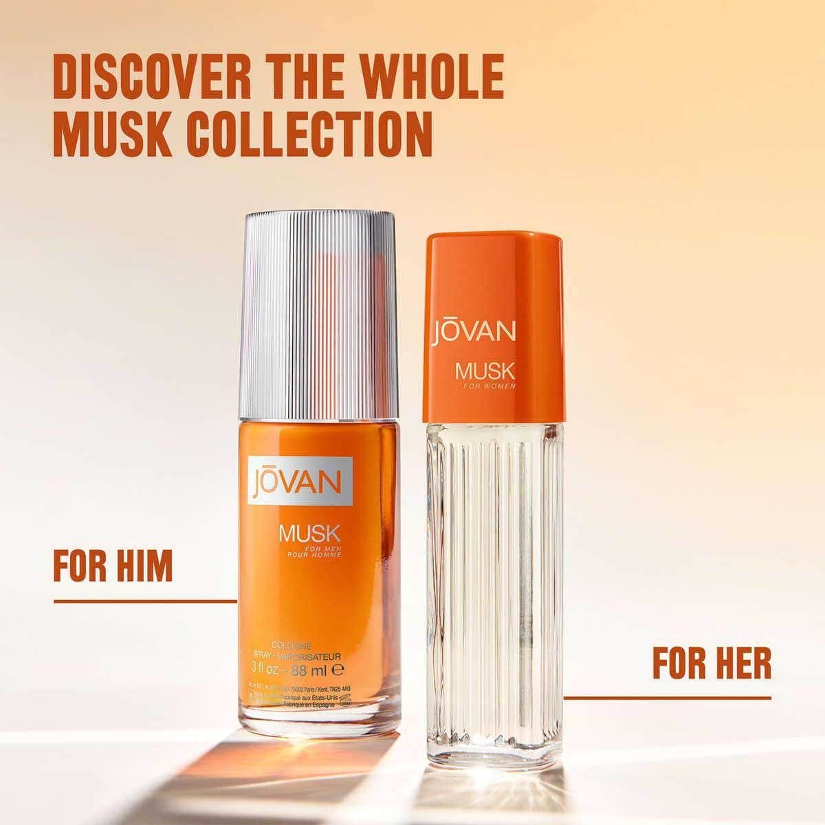 Jovan Musk Concentrate Eau De Cologne for Women