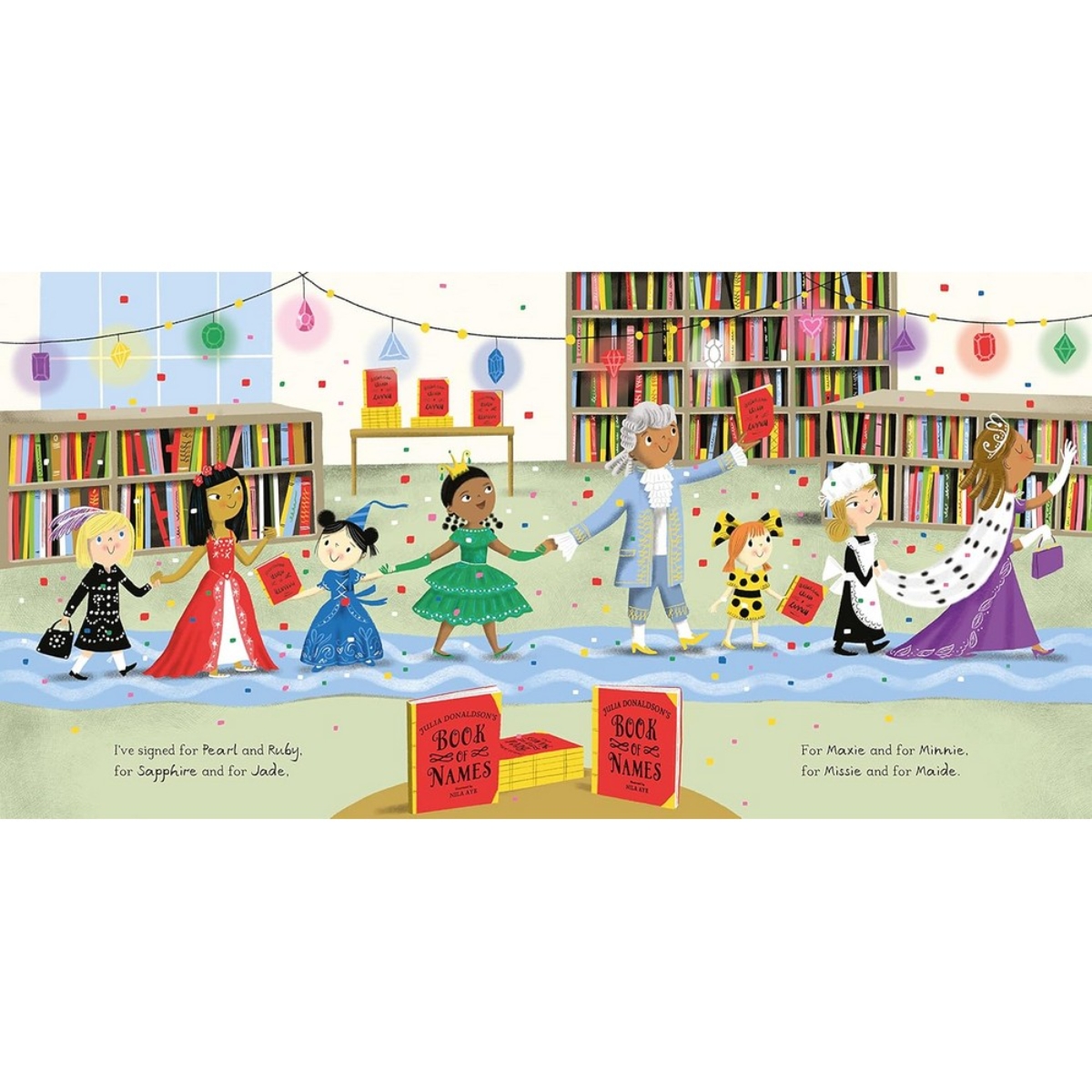 Julia Donaldson's Book of Names: احتفال شعري ساحر بالأطفال والخيال والقصص... والأسماء! تأليف جوليا دونالدسون - 19 مارس 2024