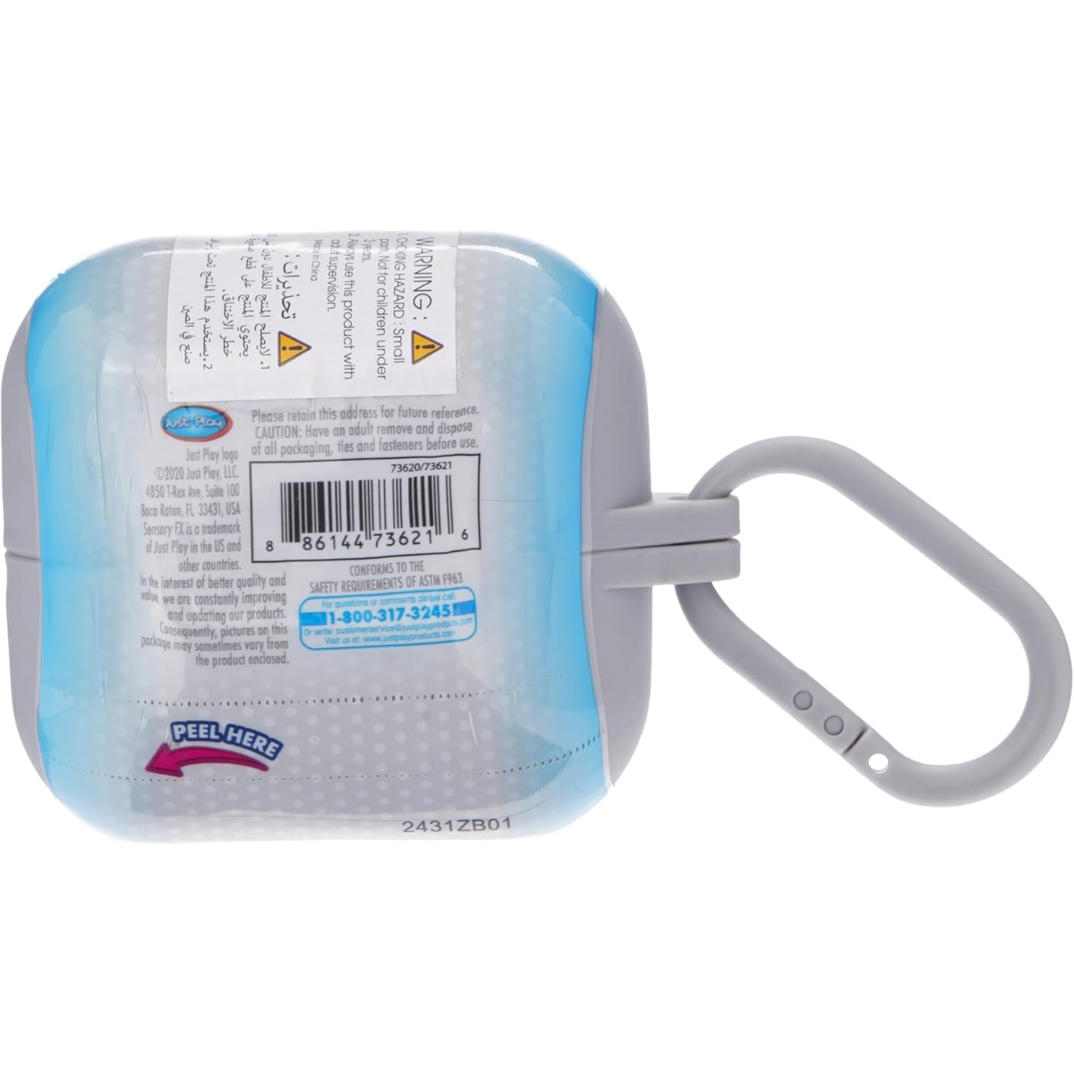 Just Play Sensory FX 2 Pods with Carry Case Unisex, 5-7 Years