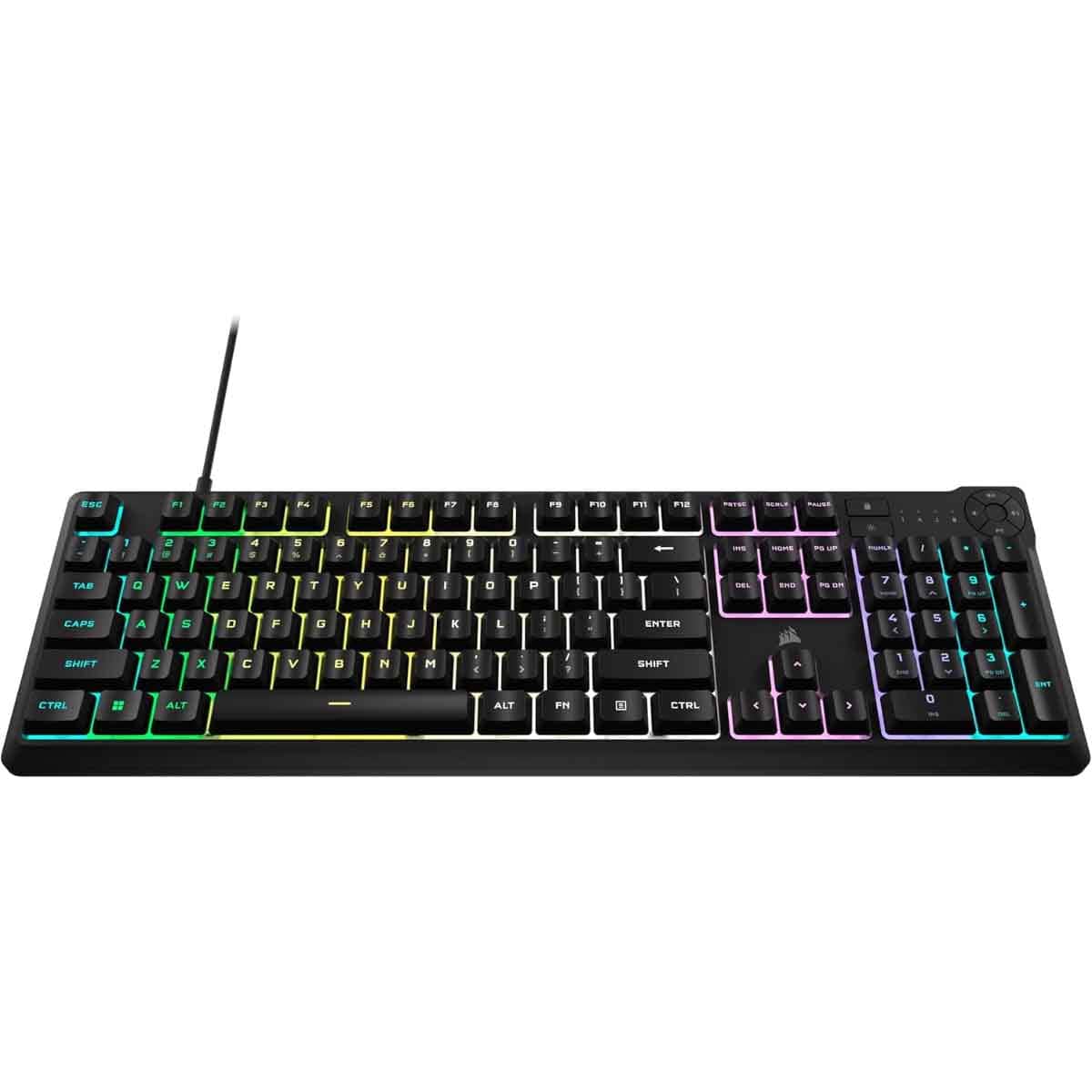 كورسير K55 Core RGB لوحة مفاتيح ألعاب سلكية