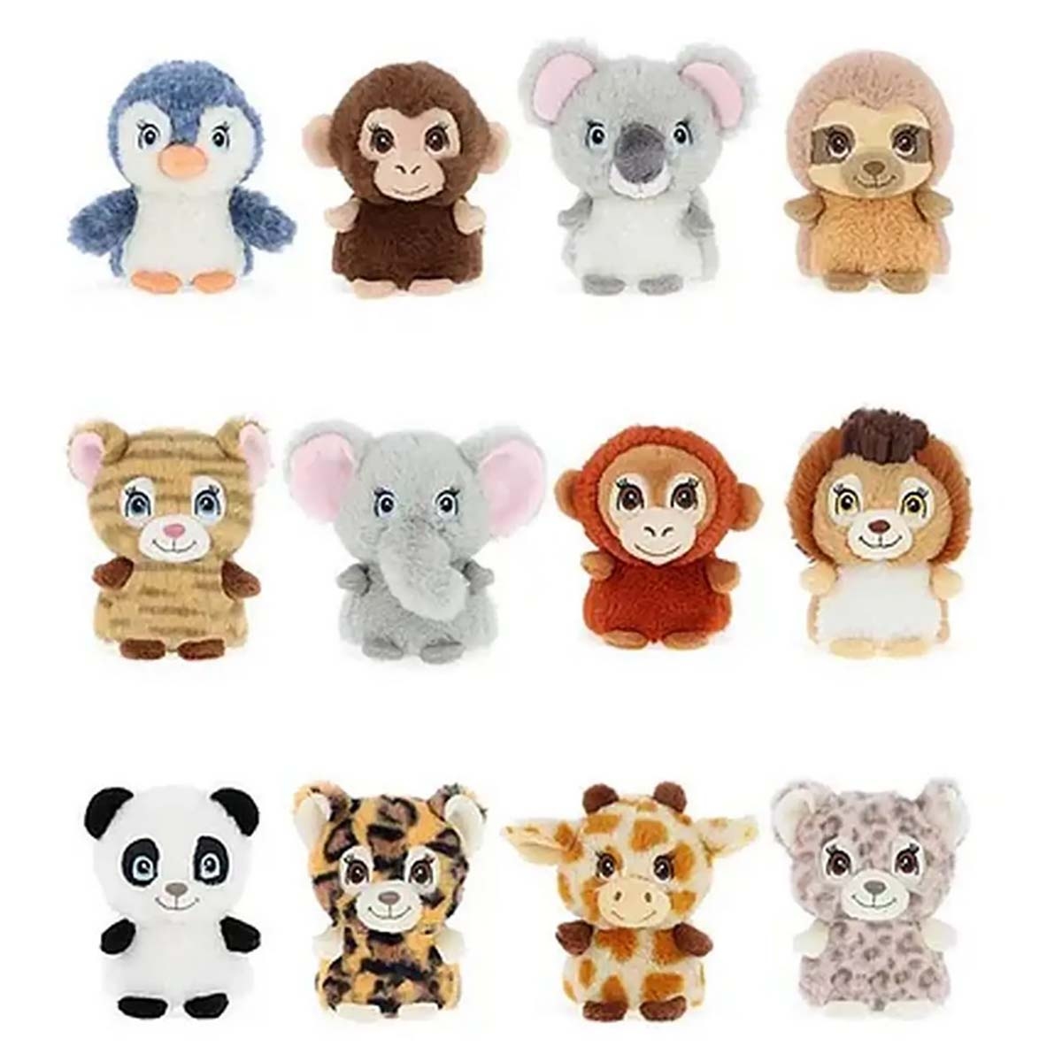 كيل تويز كيلكو ميني لعبة محشوة عالم قابل للتبني 10 سم للأطفال عمر 0-2 سنوات