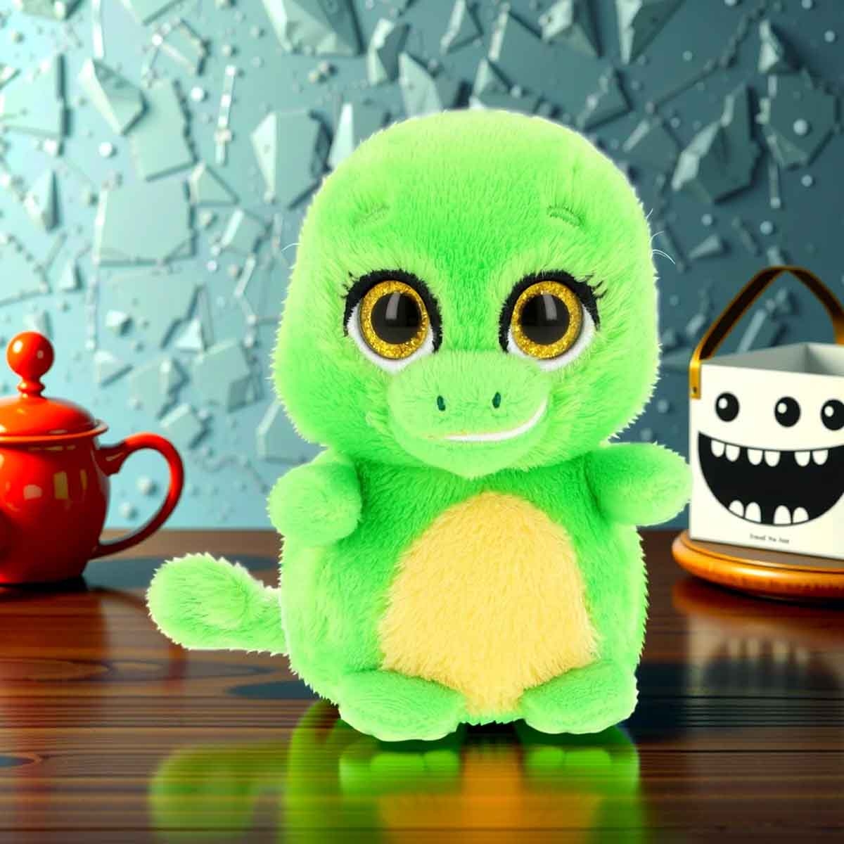 Keel Toys 14 cm Motsu Gecko Plush Toy Toddler, 0-2 Years