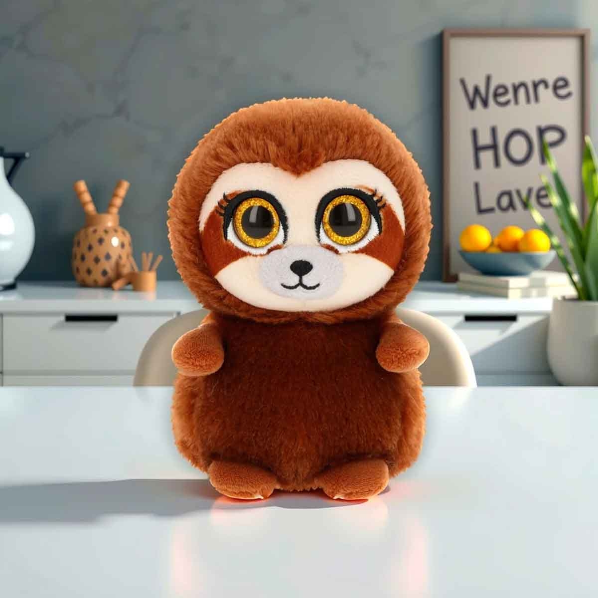 كيل تويز موتسو لعبة محشوة كسلان 14 سم للأطفال عمر 0-2 سنوات