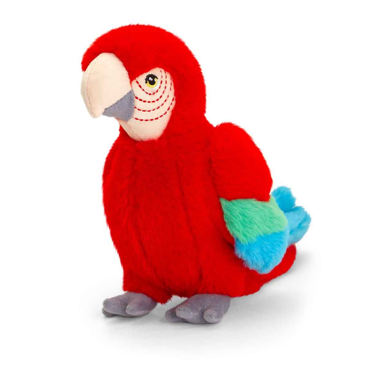 Keel Toys 20 cm Keelco Parrot Plush Toy Unisex, 3-4 Years