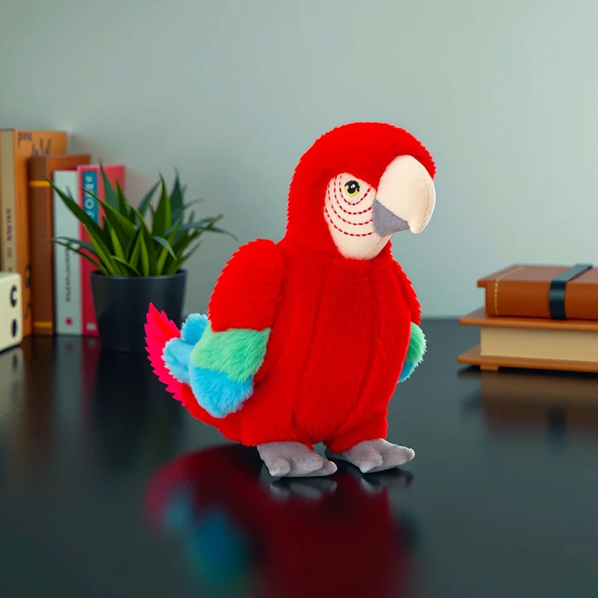 Keel Toys 20 cm Keelco Parrot Plush Toy Unisex, 3-4 Years